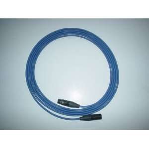  Mogami XLR Microphopne Patch Cable 25 Blue Everything 