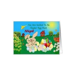  Invitation   To Abigail / Easter Egg Hunt Card Health 