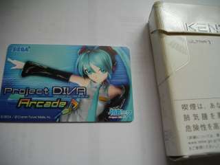 Hatune Miku project Diva Arcade IC card  