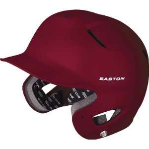   Junior Natural Grip Maroon Batting Helmet   Baseball Batting Helmets
