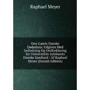   Samfund / Af Raphael Meyer (Danish Edition) Raphael Meyer 