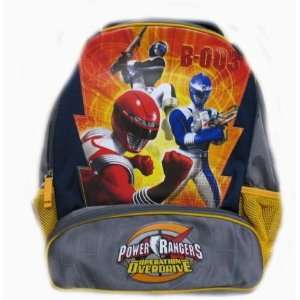  Power Rangers Operation Over Drive Backpack: Toys & Games