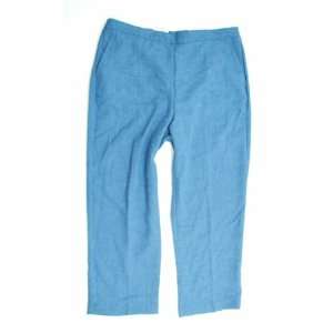  NEW ALFRED DUNNER WOMENS PANTS PROPORTIONED SHORT BLUE 16P 