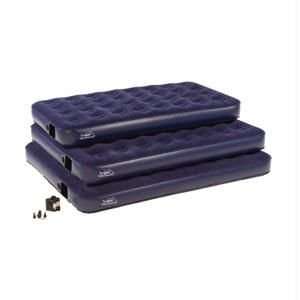  Deluxe Air Bed w/Built in Battery Pump Queen Size: Sports 