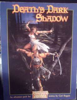 Warhammer WFRP Deaths Dark Shadow Rule Book  