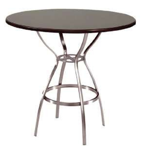  Trica Amsterdam Bar Height Table with Espresso Melamine 