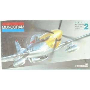  p 51d mustang 1/48 scale airplane model kit Toys & Games