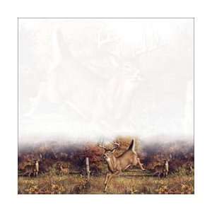   Tree Papers 12X12 Deer Fence Jump; 25 Items/Order