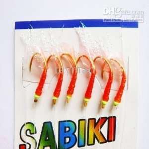  high quality sabiki bait rigs / baits hooks lot of 50pcs 