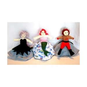  Mermaid Reversible Story Doll Toys & Games