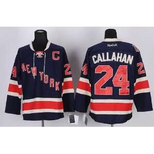 Ryan Callahan Jersey New York Rangers #24 Third Blue Jersey Hockey 