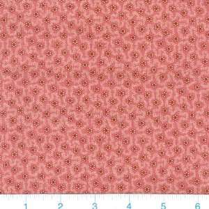  45 Wide Charleston II Tiny Flowers Rose Fabric By The Yard 