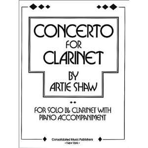   Flat Clarinet and Piano) Artie Shaw [Paperback] Artie Shaw Books