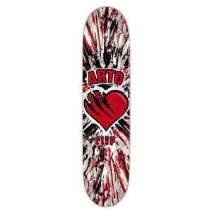  Flip Arto Hearto Skateboard Deck