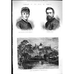   1877 Duke Norfolk Flora Hastings Arundel Castle Sussex