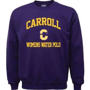 Carroll College Fighting Saints Purple Womens Water Polo 