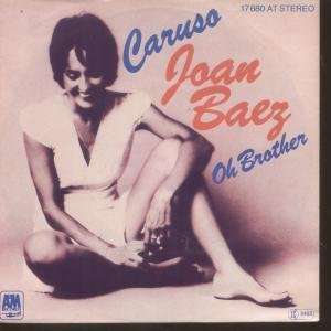    CARUSO 7 INCH (7 VINYL 45) GERMAN A&M 1976 JOAN BAEZ Music