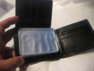 Rolfs Polished Genuine Leather Billfold Wallet ,Black  