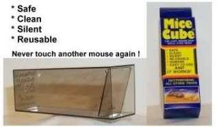 New humane live no kill Mouse Mice Trap Cubes 4 Pack Safe Reusable 