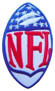 NEW NFL logo USA iron on emroidered patch. i120  