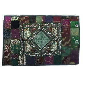  Hand Embroidered, Authentic, Royal, Wall Hanging Tapestry 