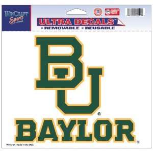  Baylor University Colored Logo Decal 5x6 Sports 