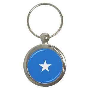  Somalia Flag Round Key Chain
