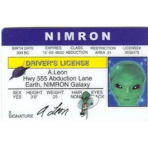  Alien   ET   Roswell   UFO   Collector Card Everything 