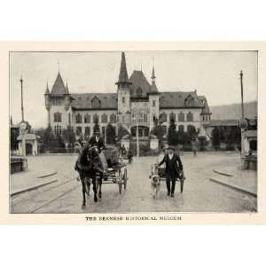  1910 Print Bern Historical Museum Horse Buggy Fashion 