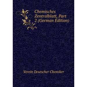   (German Edition) (9785875237799) Verein Deutscher Chemiker Books
