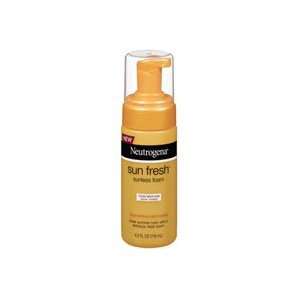  Neutrogena Sun Fresh Sunless Foam Fair/medium Skin Tones 