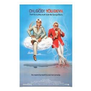  Oh, God You Devil Original Movie Poster, 27 x 41 (1984 