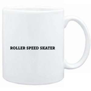  Mug White  Roller Speed Skater SIMPLE / BASIC  Sports 