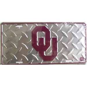  Oklahoma Sooners Diamond License Plate Frame NCAA 