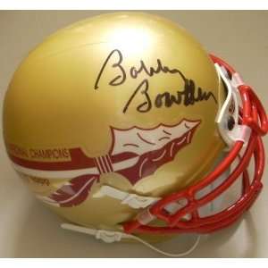  Bobby Bowden Florida State Seminoles Mini Helmet NC Logo 