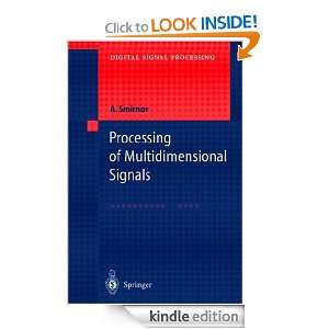Processing of Multidimensional Signals (Digital Signal Processing 