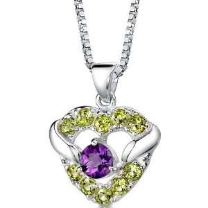 Passion Forever Sterling Silver Rhodium Finish 1.00 carats Round 