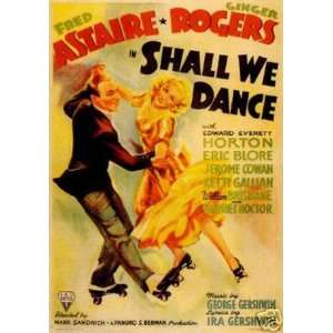  Shall We Dance Fred Astaire Poster 