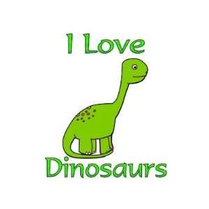  I Love Dinosaurs Button Arts, Crafts & Sewing