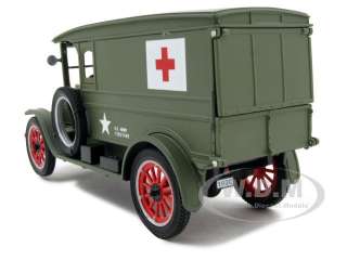  new 132 scale diecast car model of 1920 White Delivery Van Military 