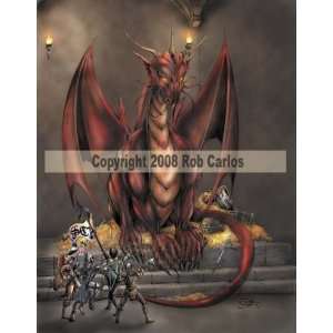 Dragon Slayers Rob Carlos Ceramic Sensations Tile 86603  