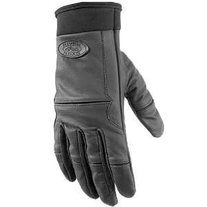 River Road Chisel Womens Leather Cruiser Motorcycle Gloves w/ Free B 