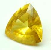 Beautiful Sapphire, Natural Fancy Yellow 0.67 Carats  