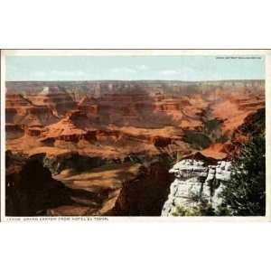   Grand Canyon AZ   From Hotel El Tovar 1900 1909