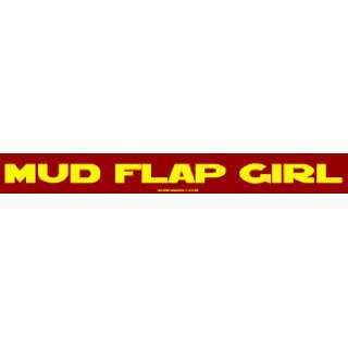  MUD FLAP GIRL MINIATURE Sticker: Automotive