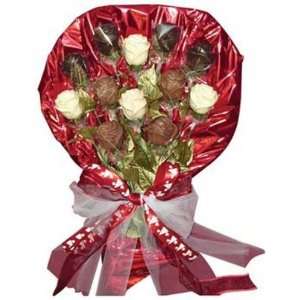 Dozen Chocolate Mothers Day Roses Grocery & Gourmet Food
