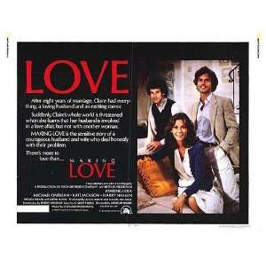  Making Love Original Movie Poster, 28 x 22 (1982)