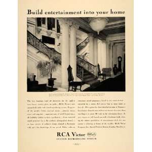  1931 Ad RCA Victor Record Programs George H Wightman 