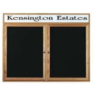  Enclosed Changeable Letter Board Frame Color: High Gloss 