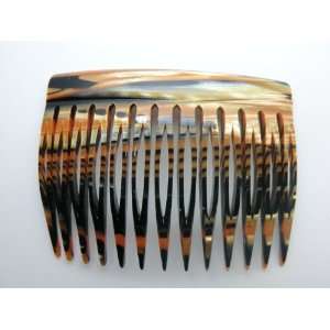 Charles J. Wahba   Small Classic Side Comb   (13 teeth) (Paired) Tiger